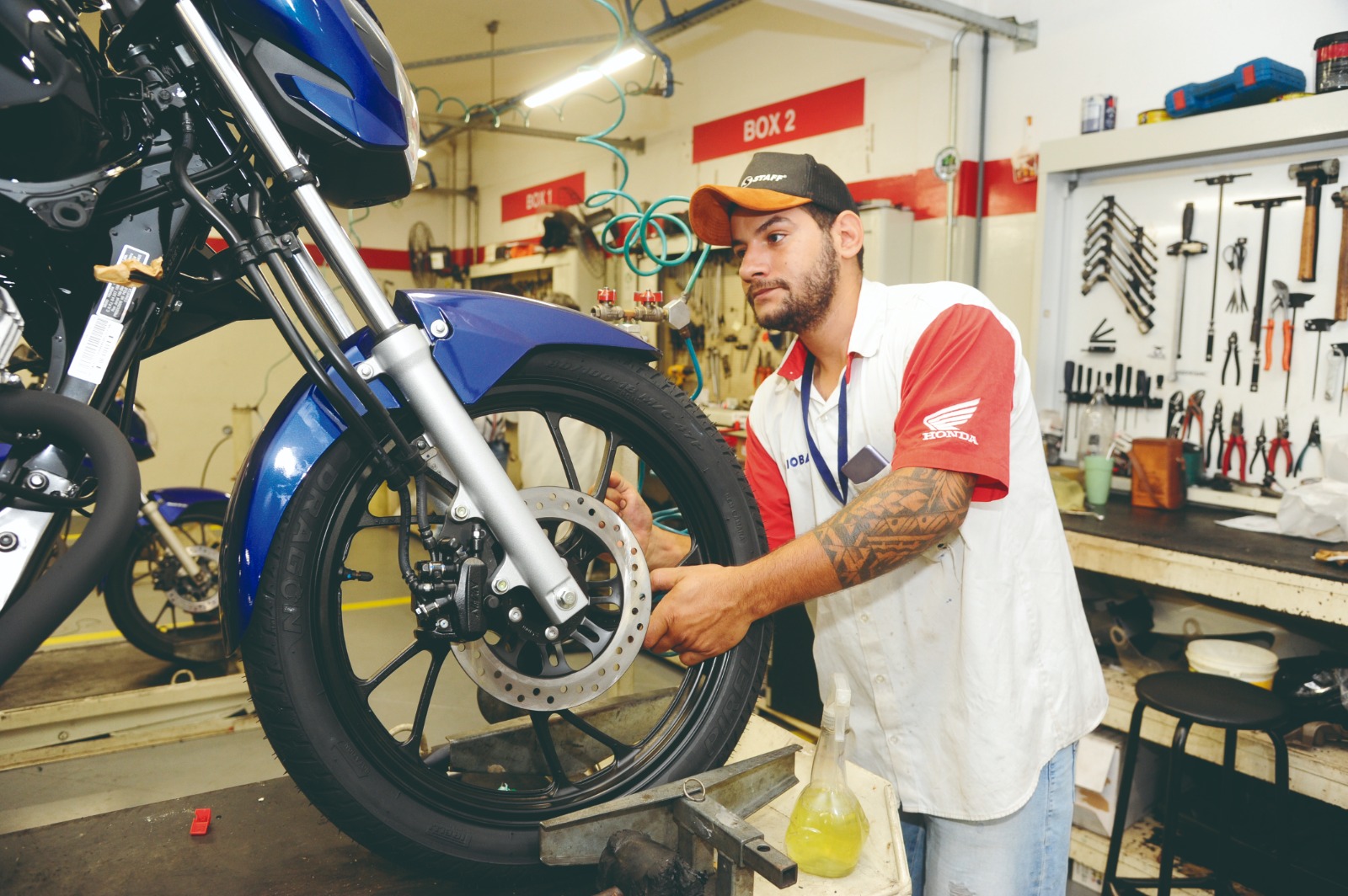 O pneu Goodyear Aro
14 175/65 apresentou
a maior variação de
preços, 72,66% (Foto: Nilson Figueiredo)