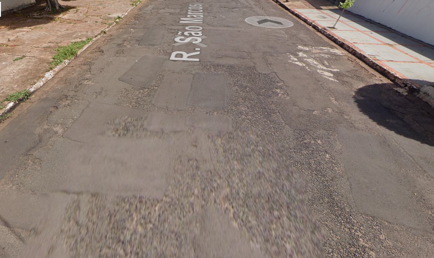 Crime aconteceu na Rua São Maros no bairro Guanandi em Campo Grande. Foto: Google Mpas