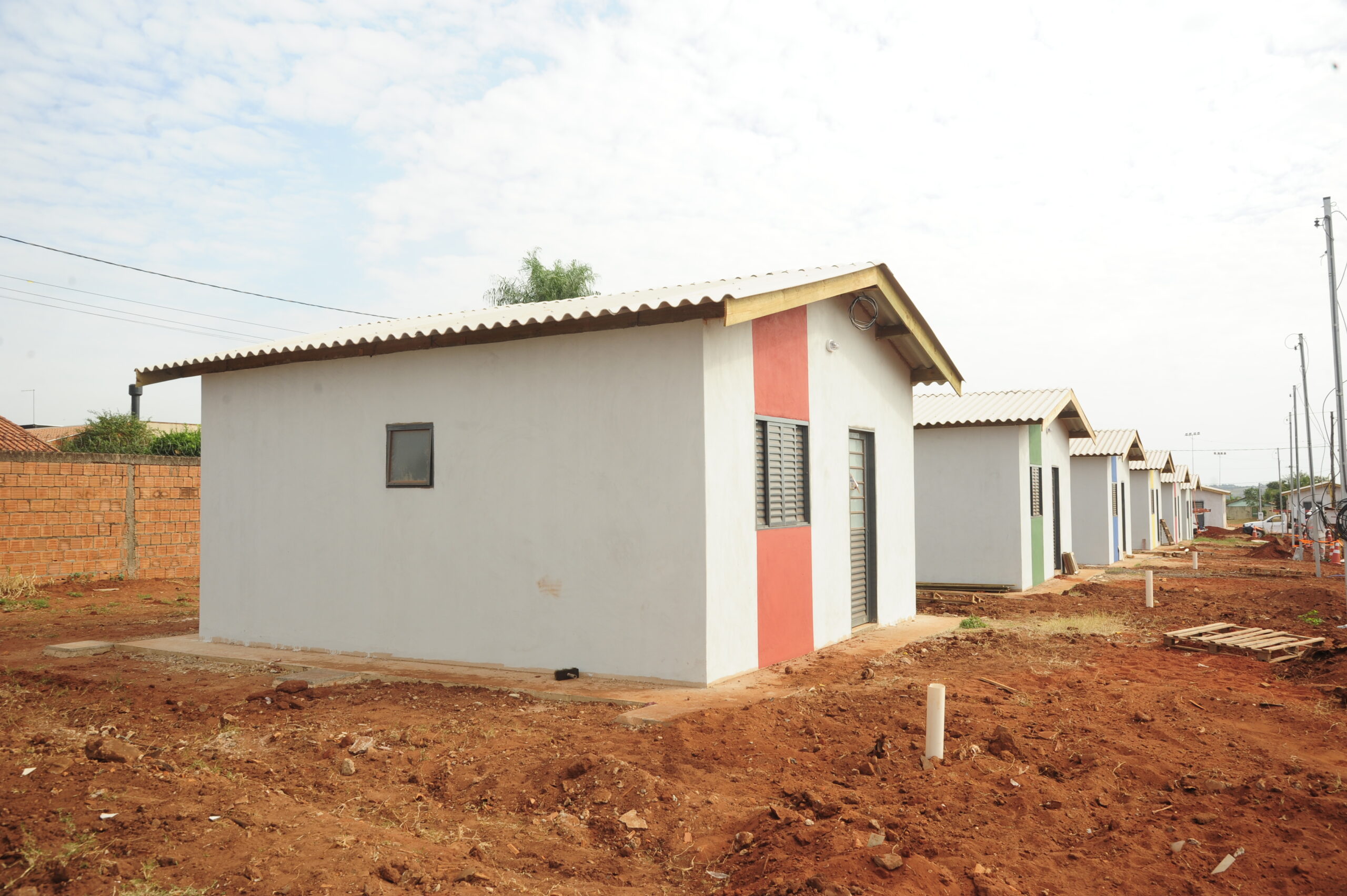 Modelo de casas entregues pela Prefeitura - Foto: Nilson Figueiredo