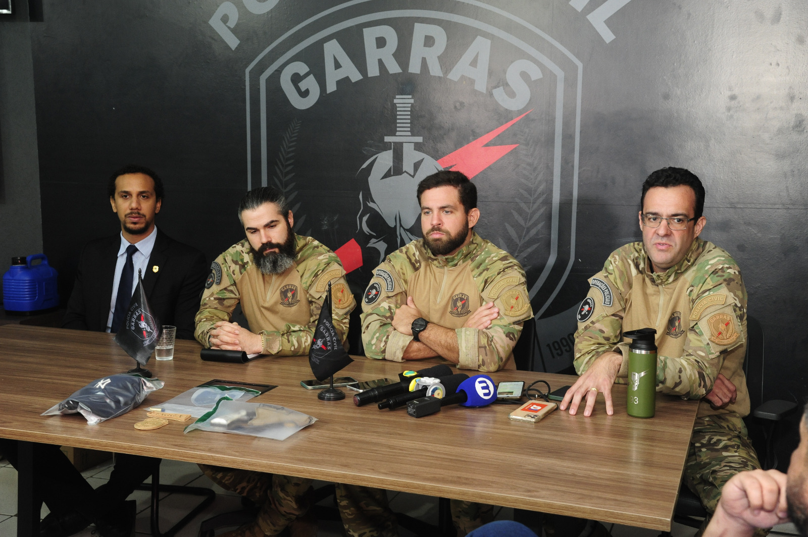 Coletiva de imprensa na Garras - Foto: Nilson Figueiredo