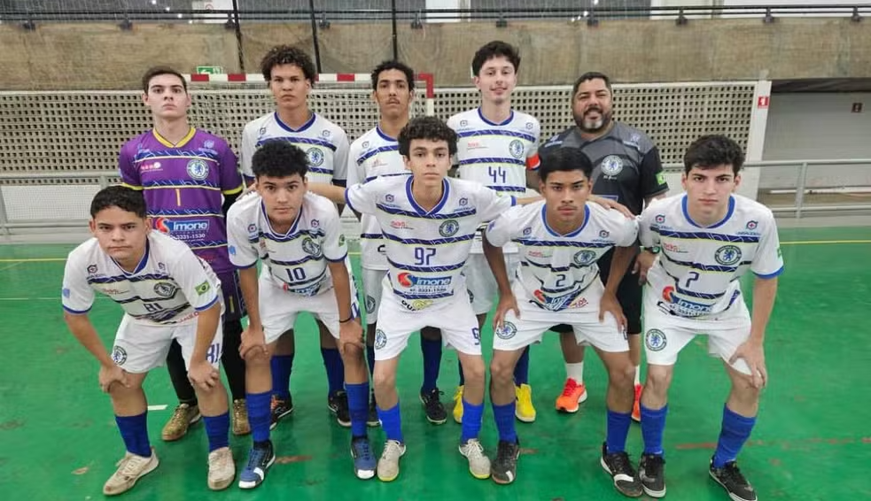Chelsea Brasil MS representa o Estado na Taça Brasil de Futsal Sub-17 2024 — Foto: Divulgação