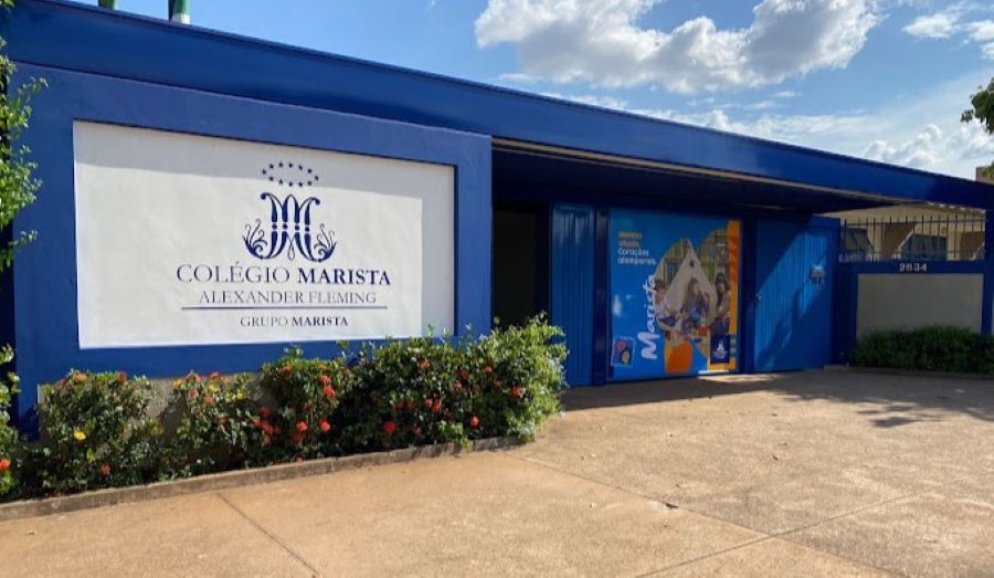 Fachada do Colégio Marista em Campo Grande - Foto: Divulgação