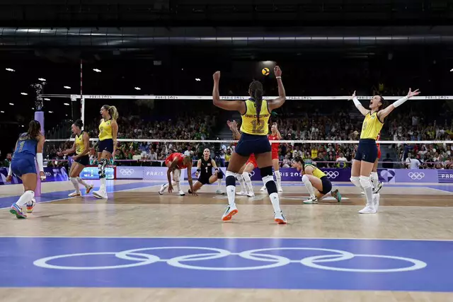 Brasil conquista medalha de bronze no vôlei feminino nas Olimpíadas 2024