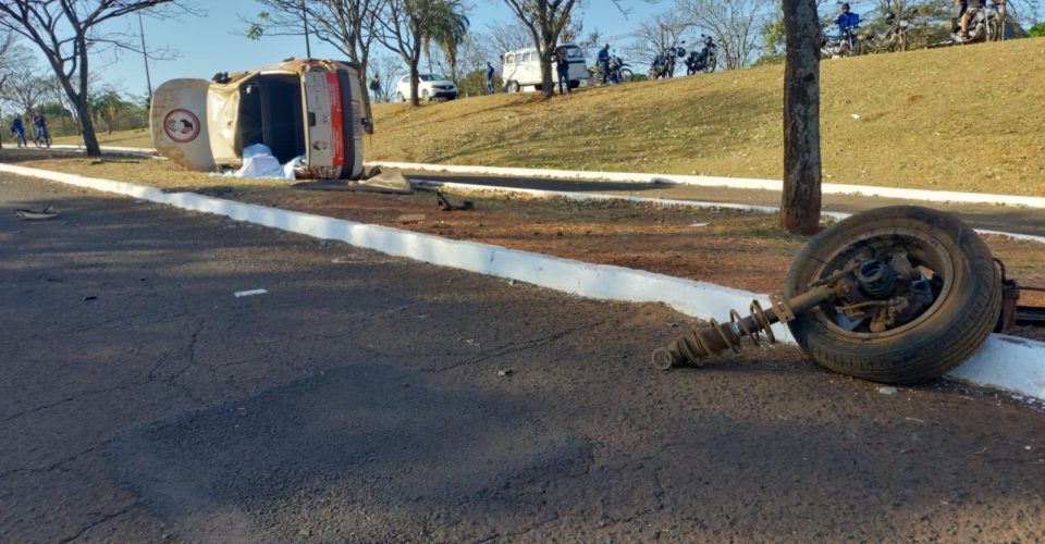 Morre segunda vítima de capotagem na Avenida Gury Marques