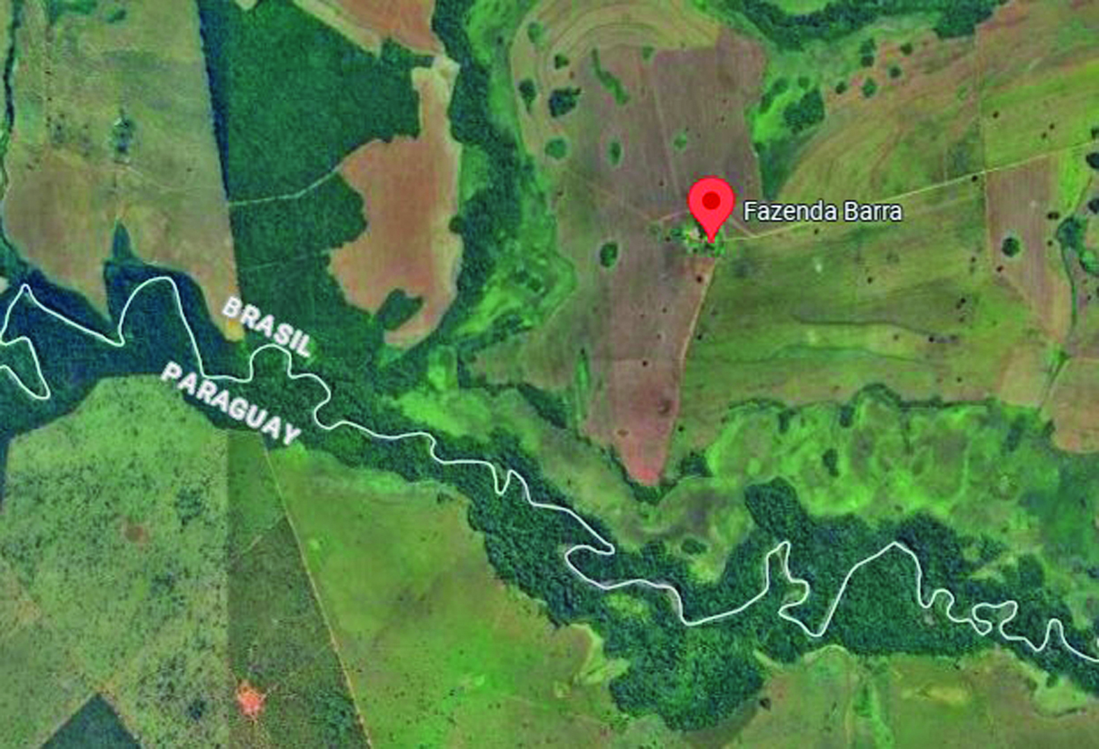 Área de conflito Antonio João