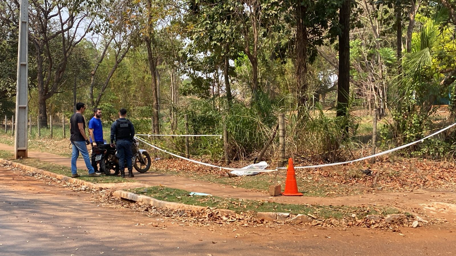 Motociclista morre após perder o controle da direção e cair na Av. José Barbosa Rodrigues