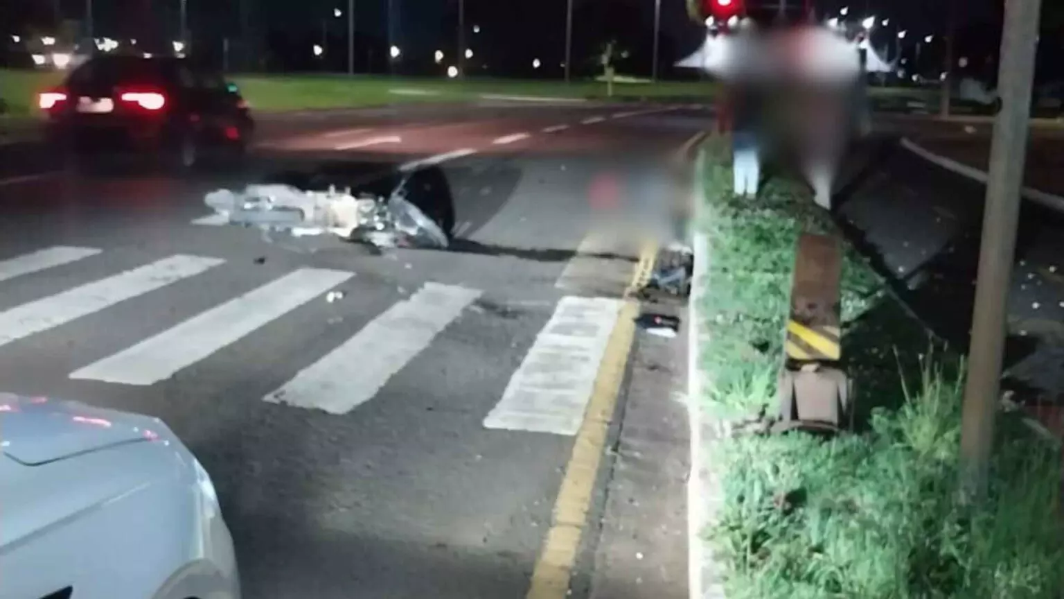 Motociclista morre ao colidir contra poste na Avenida Duque de Caxias, em Campo Grande