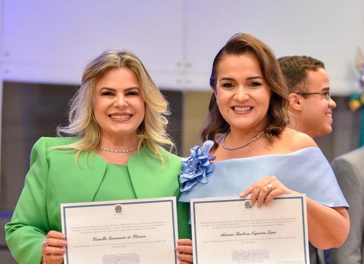 Adriane Lopes é diplomada como primeira mulher eleita prefeita de Campo Grande