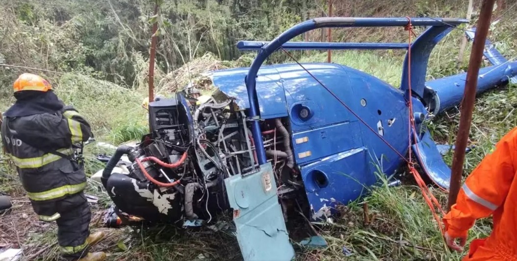 Sul-mato-grossense sobrevive a queda de helicóptero em São Paulo