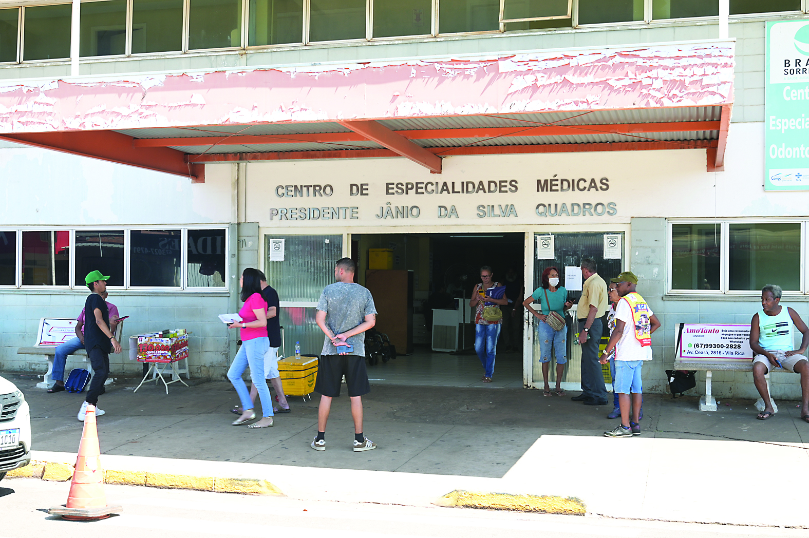 Moradores de Bela Vista precisam vir para a Capital em busca de curativos e medicamentos