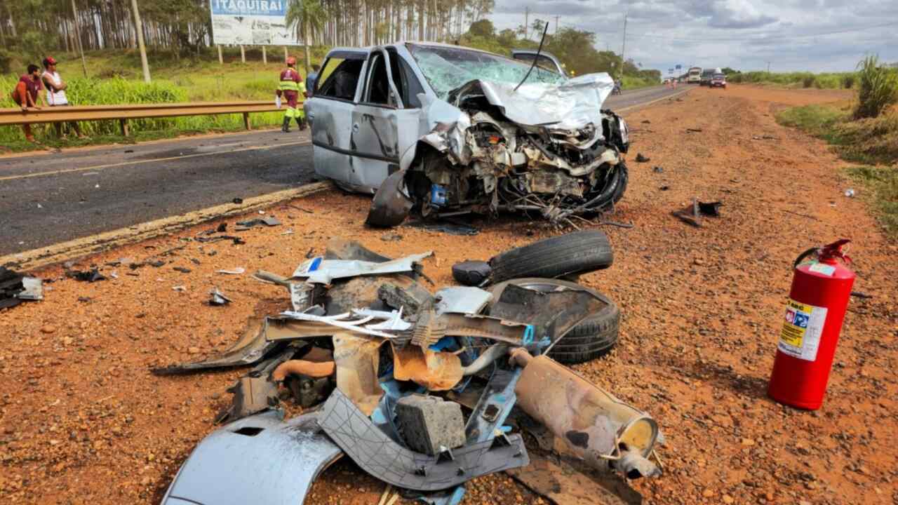 Motorista morre em acidente envolvendo outro veículo na BR-163