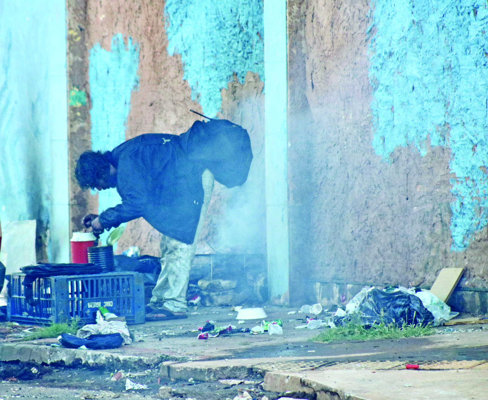 Frio intenso em Campo Grande ativa projeto emergencial para acolher população em situação de rua