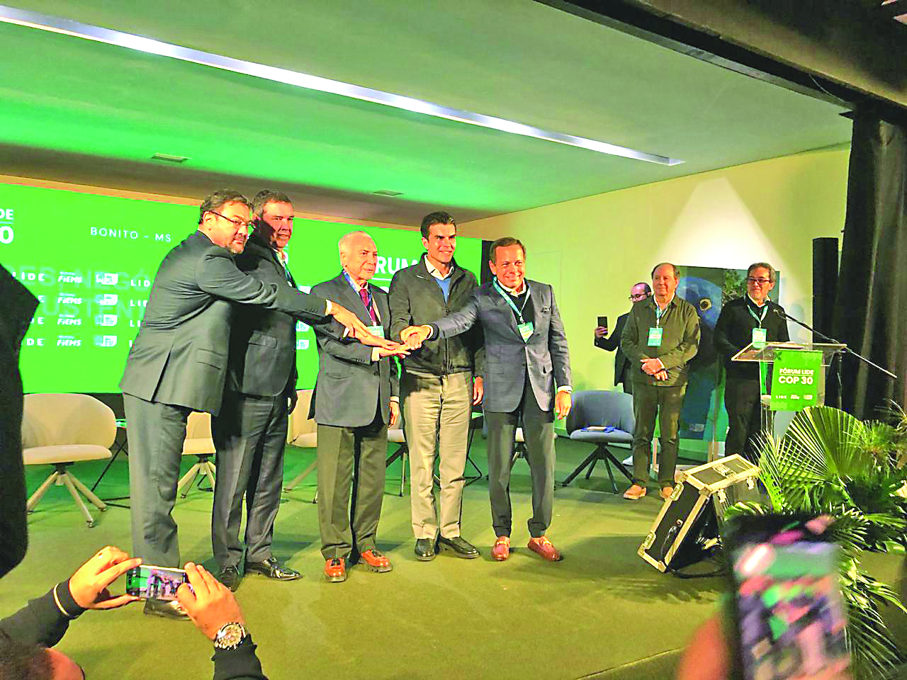 “Hoje MS é uma referência para o Brasil, a partir do bioma do Pantanal”, disse o governador do Pará.