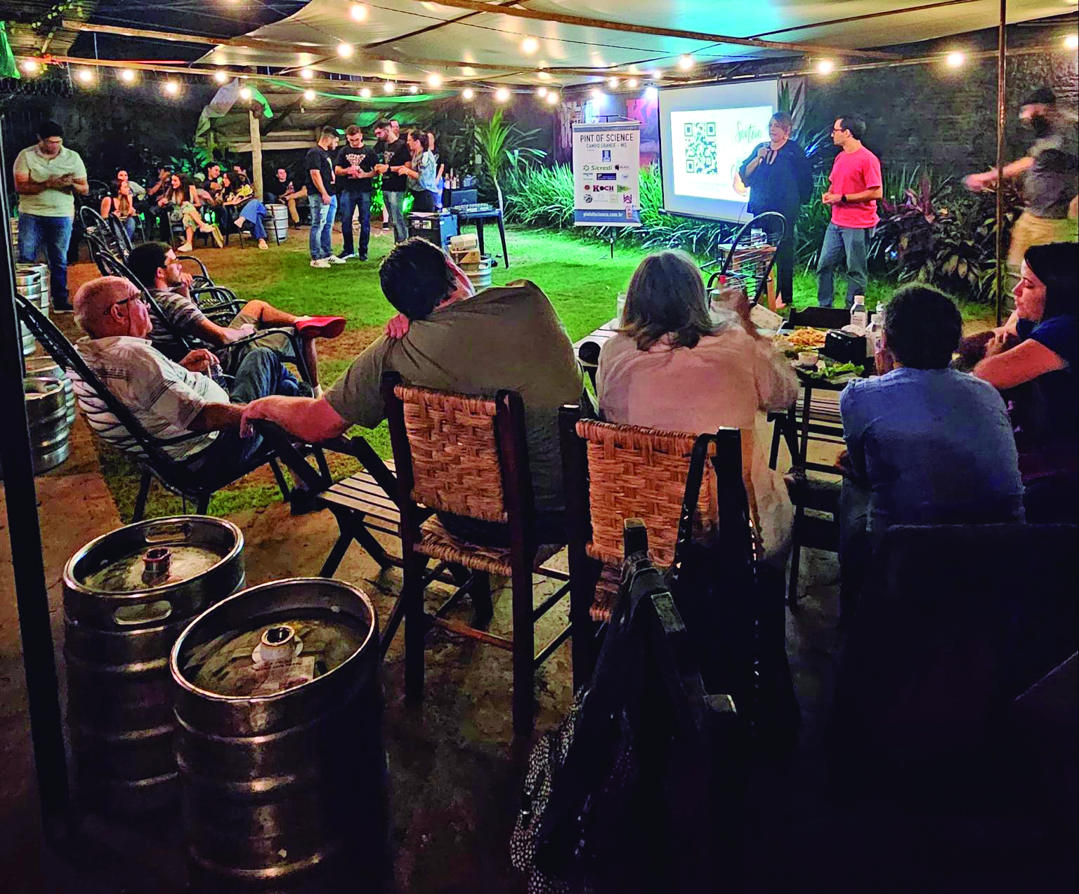 Equipe de Mídia Pint of Science Campo Grande - Foto: Reprodução