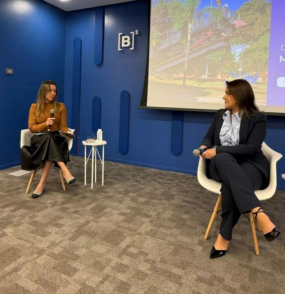 Na B3, prefeita Adriane Lopes apresenta projeto para construir mais de 1,2 mil moradias em Campo Grande.