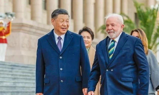 Xi Jinping e Lula -Foto: Ricardo Stuckert