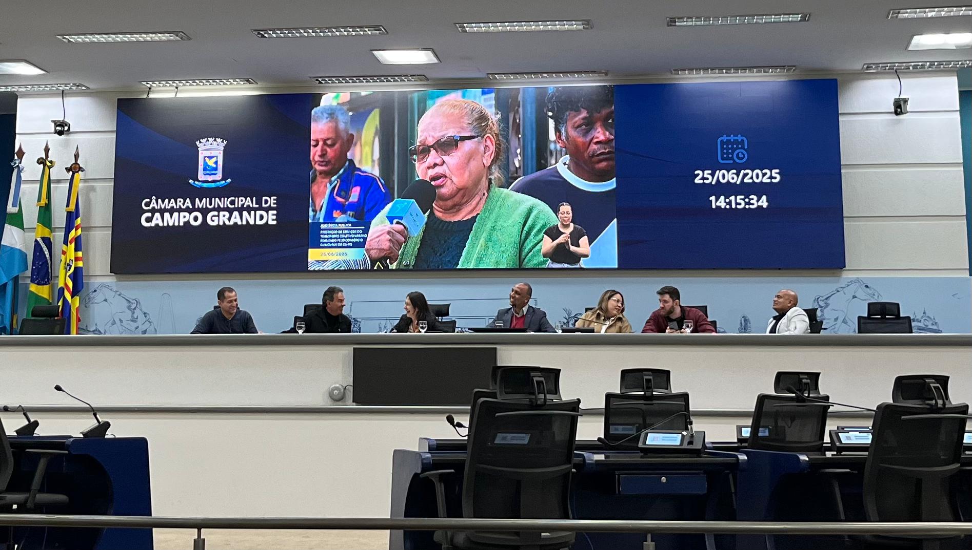 CPI ouve população e denúncias revelam cenário crítico do transporte coletivo em Campo Grande