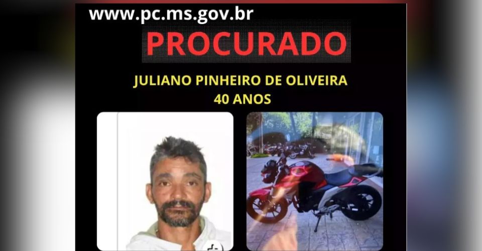 Polícia divulga cartaz de procurado por feminicídio em Costa Rica