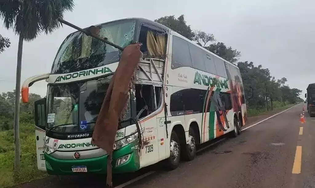 Falha na pista pode ter causado acidente fatal na BR-262; criança foi transferida para Campo Grande está em estado grave