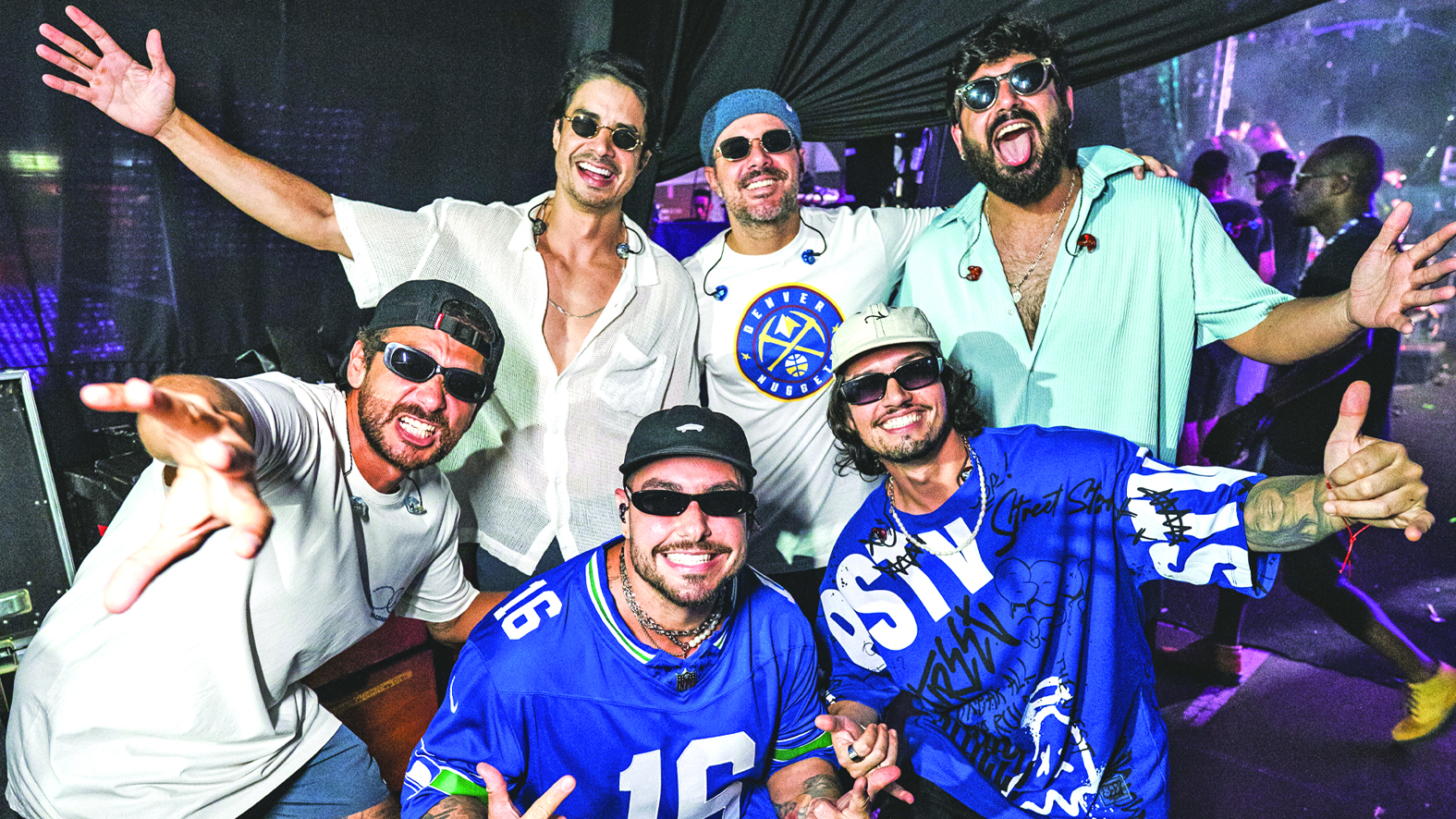 Grupo Top Samba (acima), Atitude 67 e Andança Brincante animam o MS ao Vivo - Foto: Bruna Cardoso