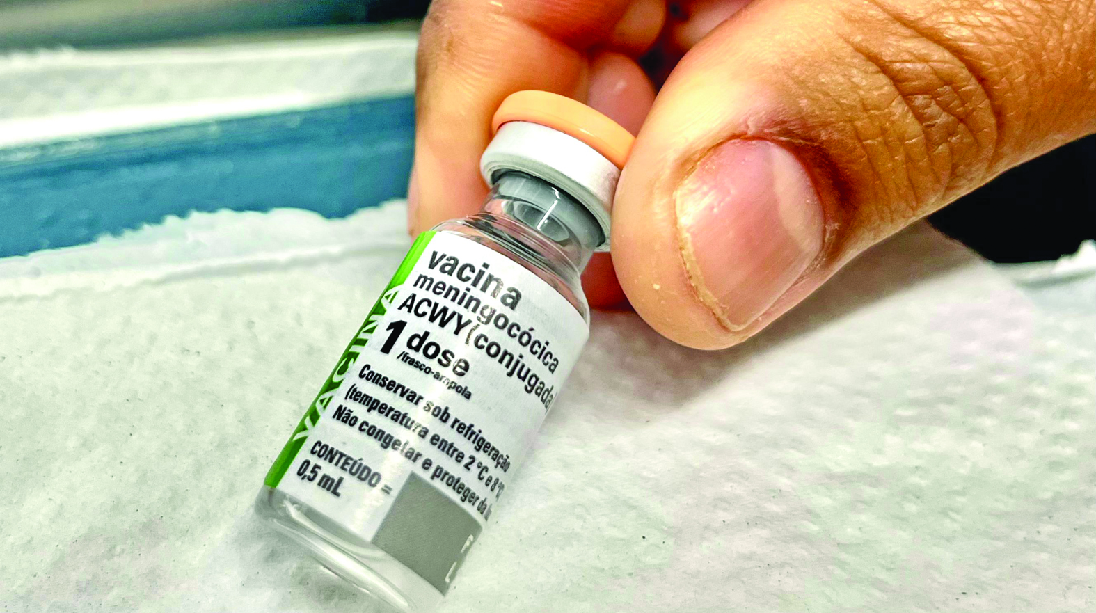 Vacinação contra sorogrupos de meningite é ampliada para crianças de 12 meses em MS