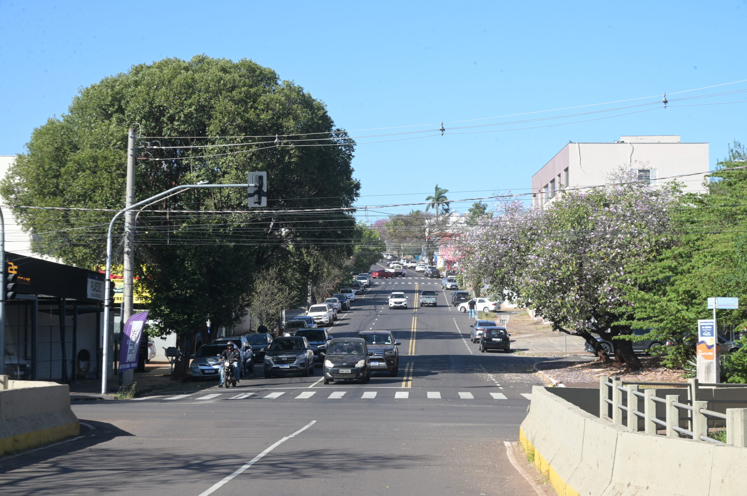Frente seca mantém o tempo firme e temperaturas amenas em MS