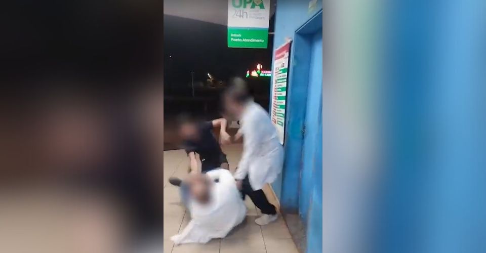 Homem agride dois médicos na UPA Universitário em Campo Grande