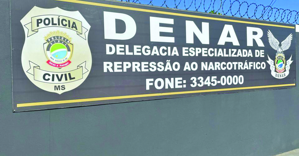 Em 2025, apreensões de drogas triplicam em Mato Grosso do Sul, confirma a Denar