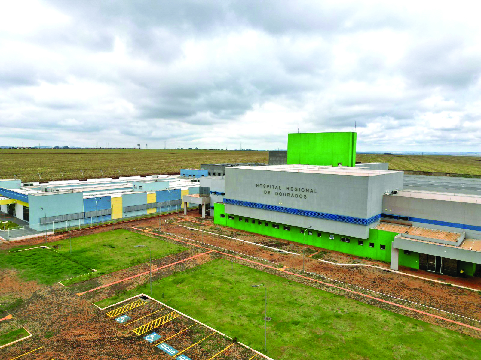 Primeira etapa do Hospital Regional de Dourados será entregue no dia 29