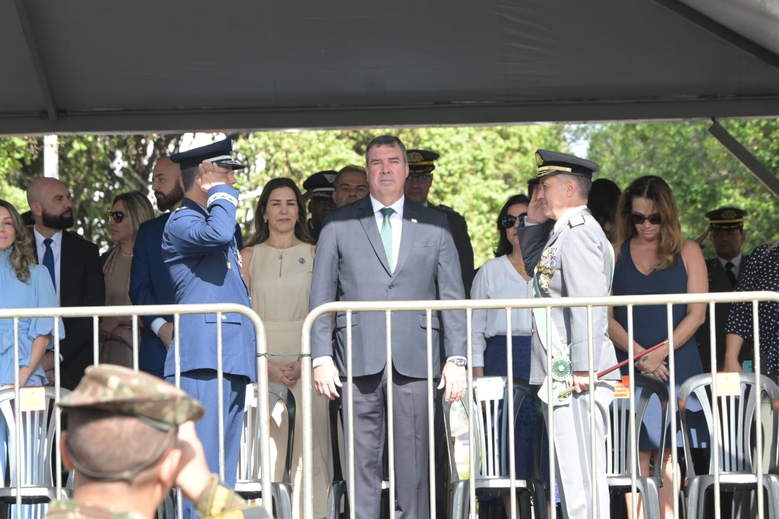 “Faz parte da reflexão da nossa história”, diz Riedel ao encerrar Desfile da Independência na Capital