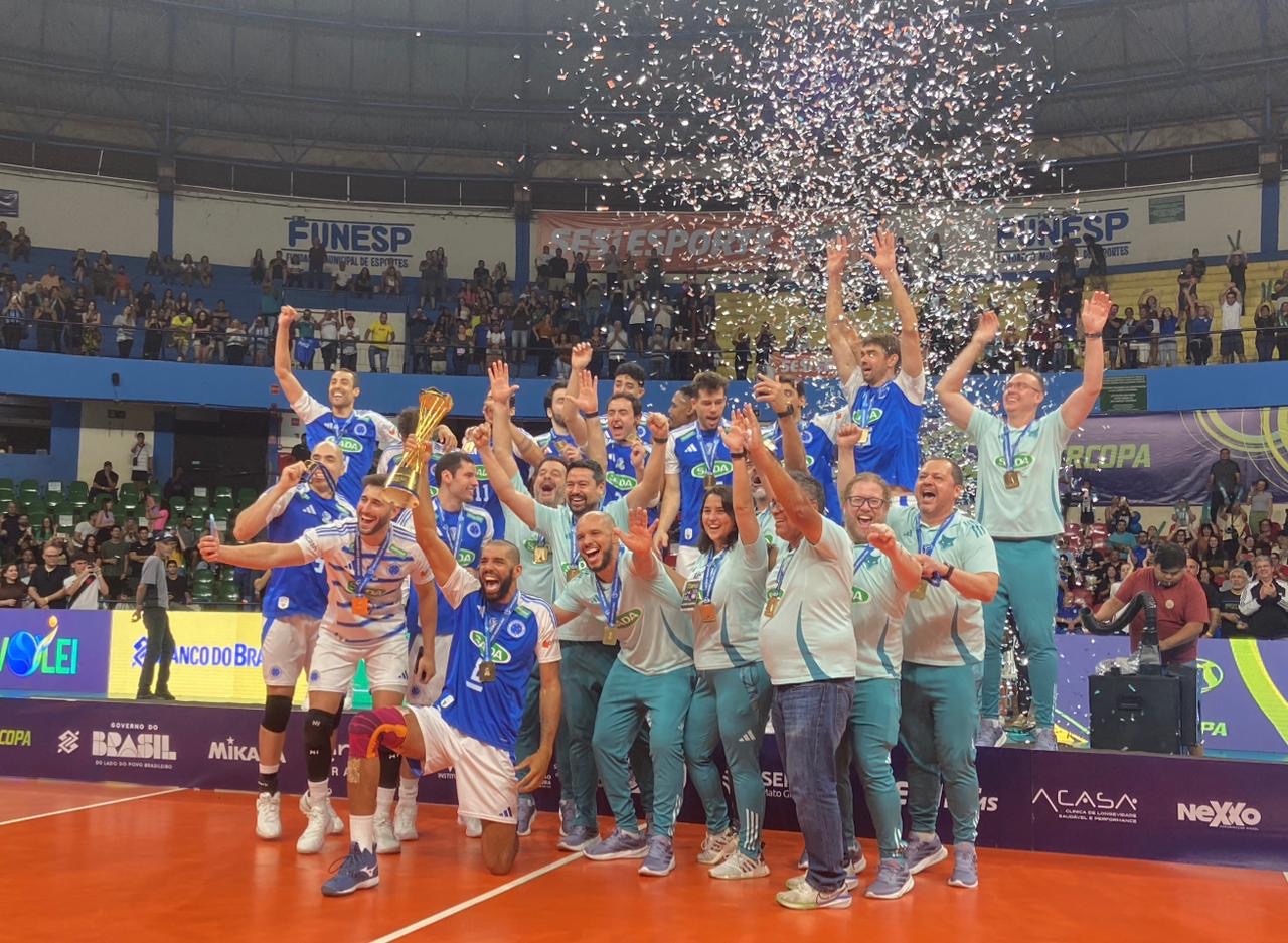 Sada Cruzeiro conquista a Supercopa e confirma domínio nacional