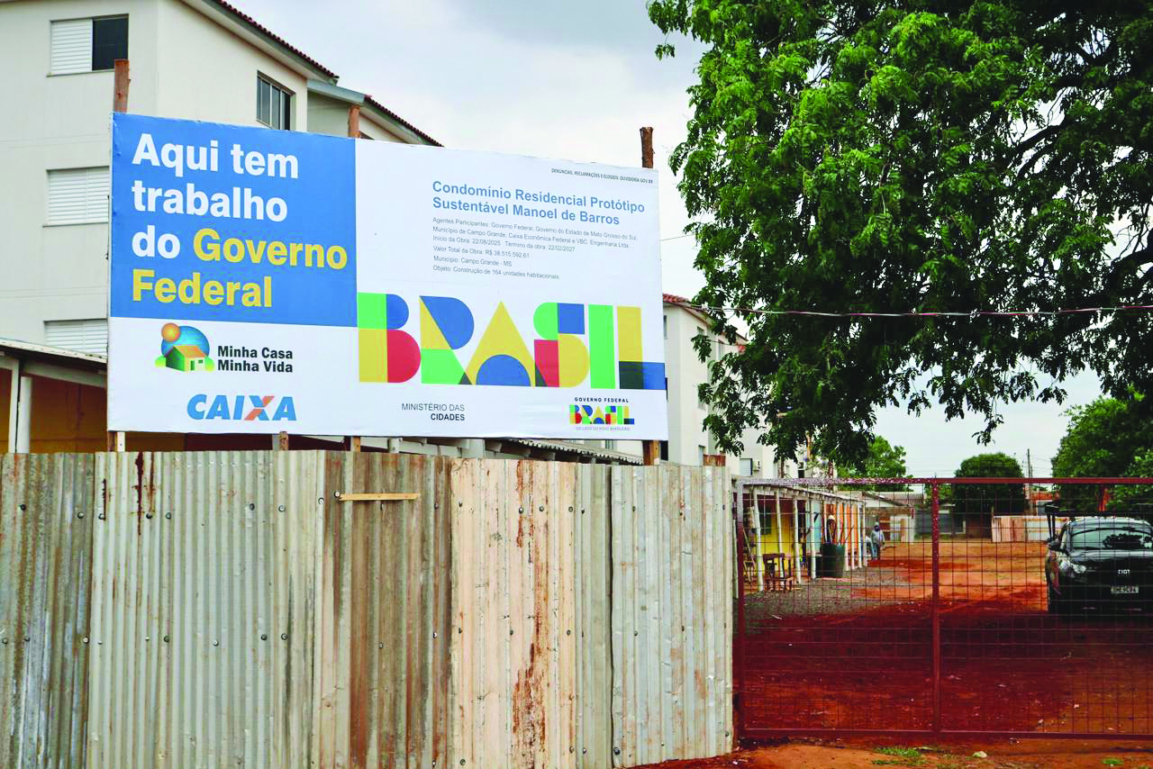 Obras de condomínio sustentável animam comércio na Avenida dos Cafezais