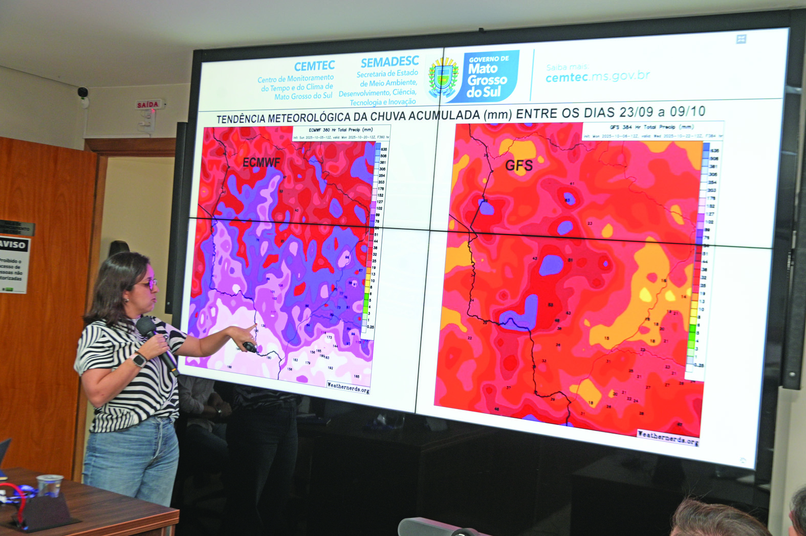 MS amplia rede de monitoramento climático e reúne forças de segurança para prevenção de eventos climáticos