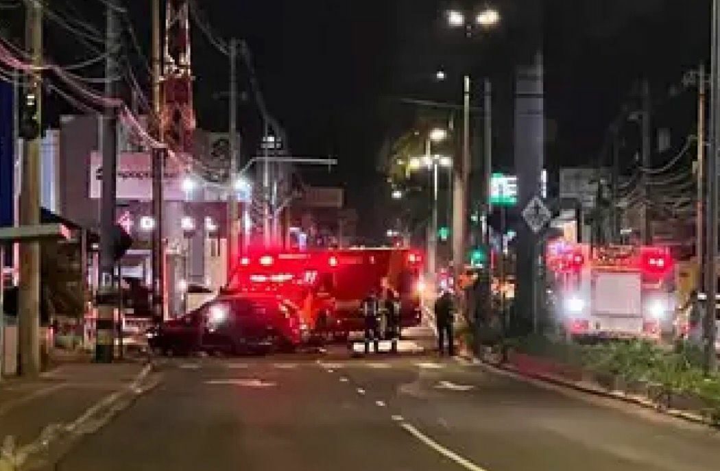 Dupla de assaltantes atropelada na Zahran já tinha feito outra vítima minutos antes em Campo Grande