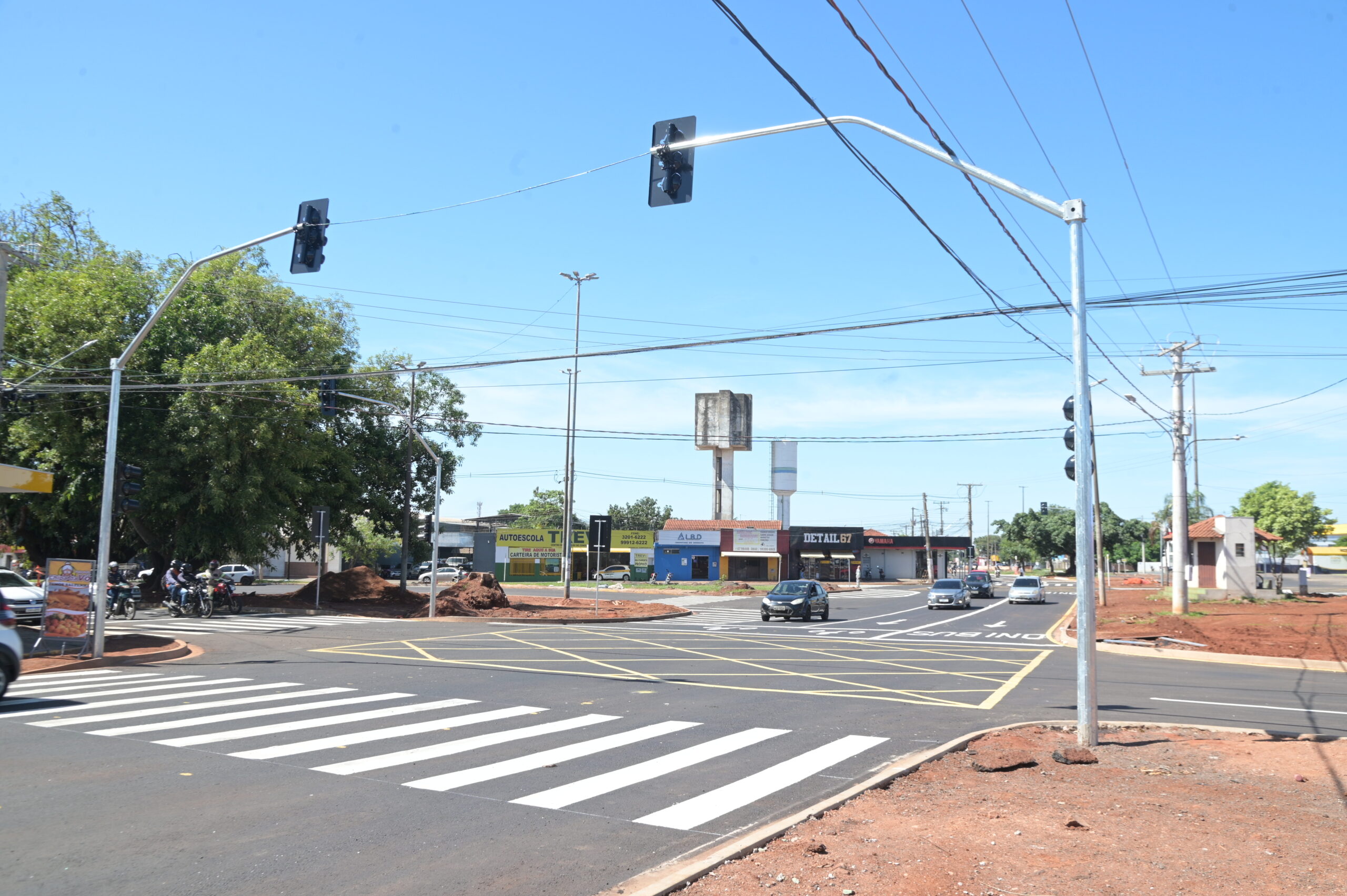 Após 36 dias interditado, Trevo Imbirussu é liberado com mudanças no trânsito em Campo Grande