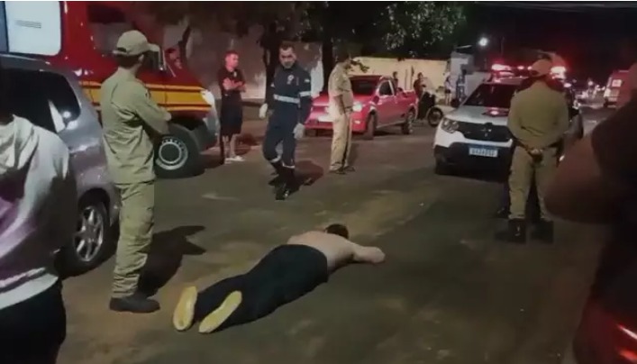 Suspeito de importunar mulheres provoca acidente e deixa pai e filha feridos  em Campo Grande