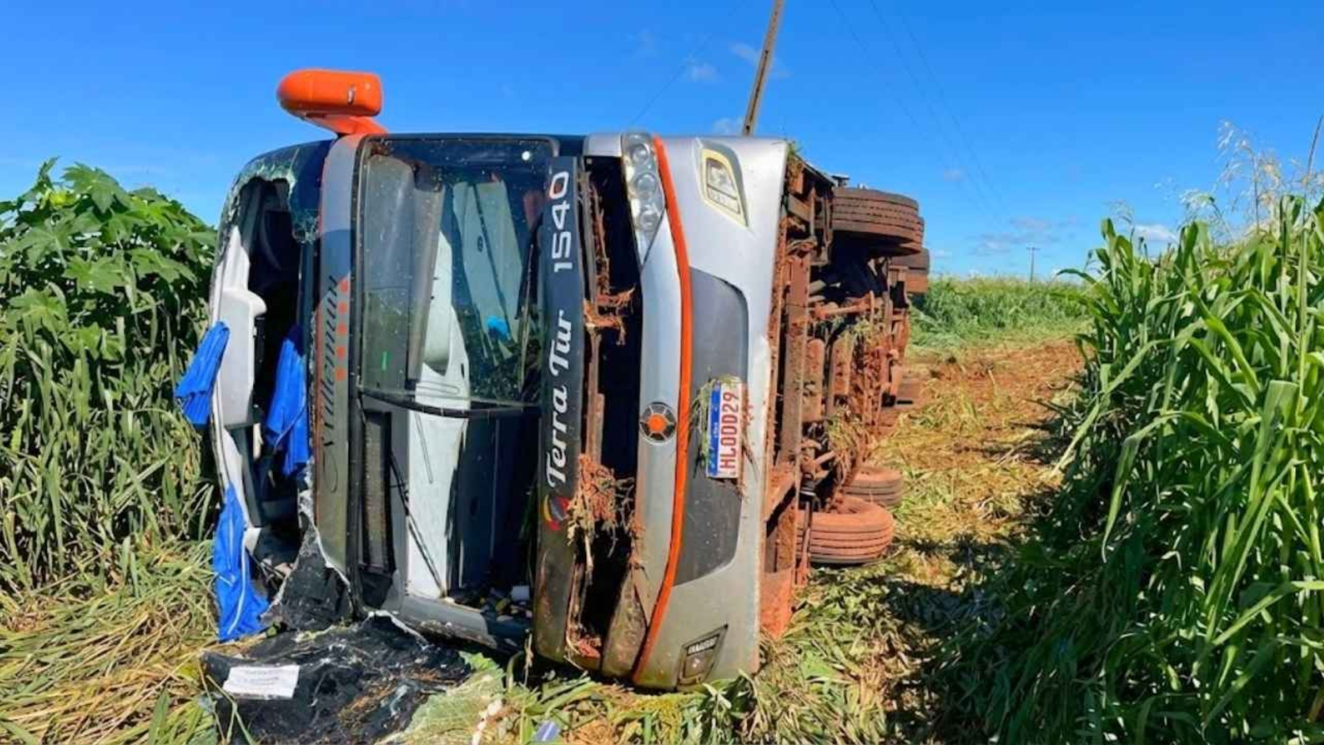 Mortos em acidente de ônibus na BR-163 são idenificados