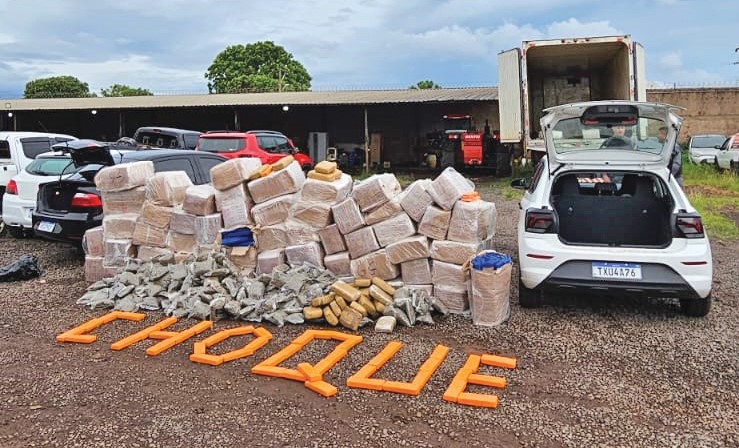 Volume de drogas retirado de circulação em 2025 já é quase o dobro do registrado no ano passado