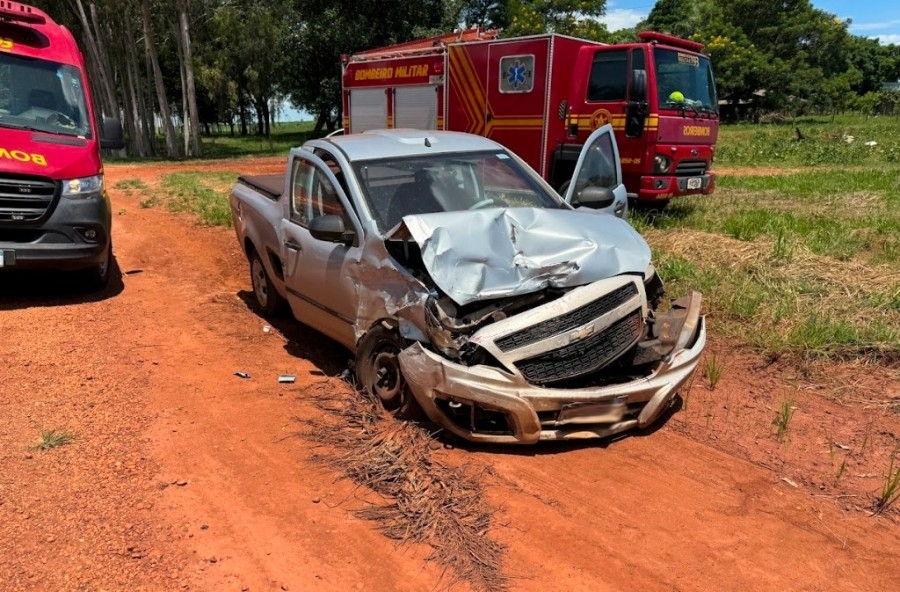 Acidente na BR-376 deixa três feridos entre Ivinhema e Amandina