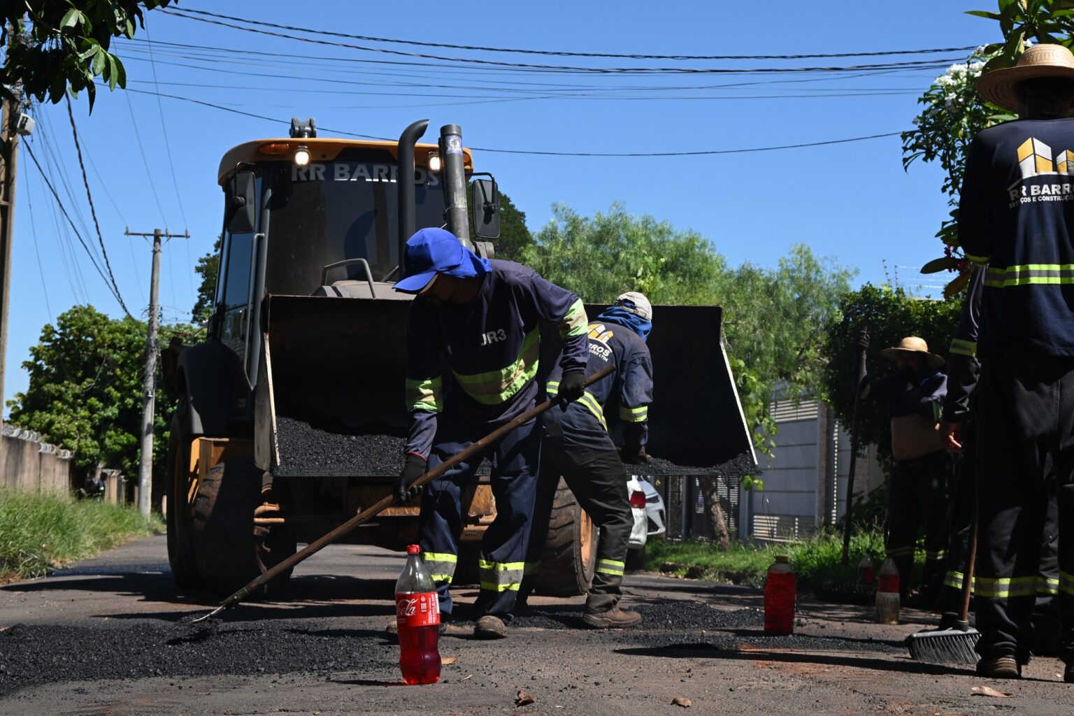 Capital registra 112 mil buracos tapados no primeiro trimestre