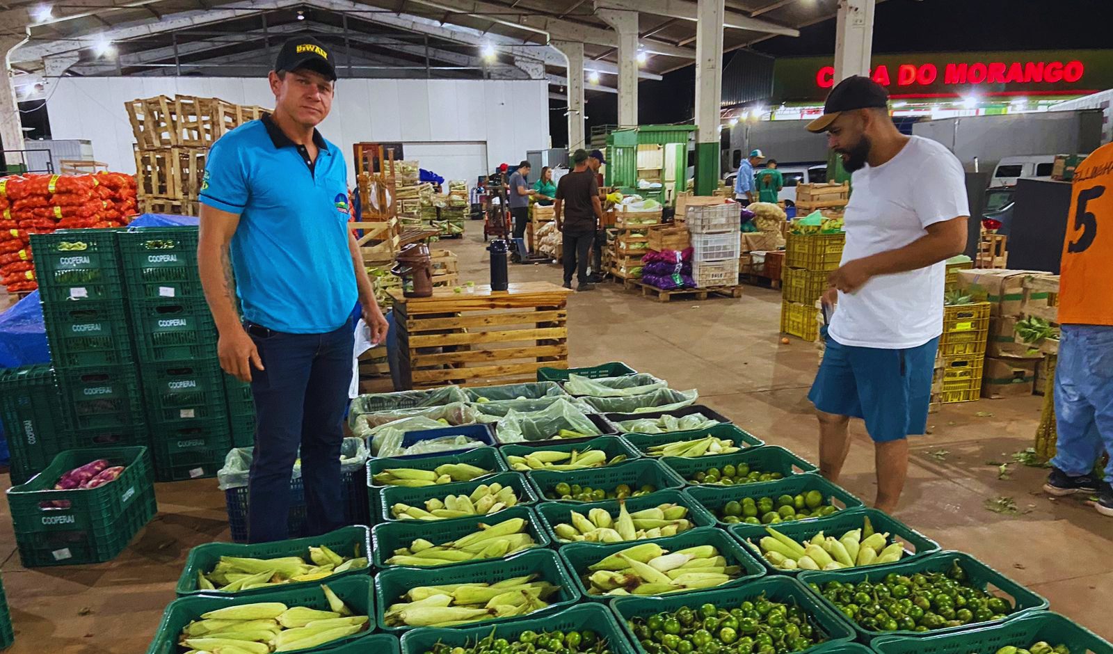 Produtor percorre mais de 320 km toda semana para vender hortaliças do Itamarati em Campo Grande