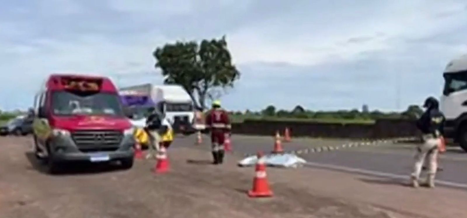 Arquiteta morre após cair de caminhonete durante discussão na BR-163, em Campo Grande