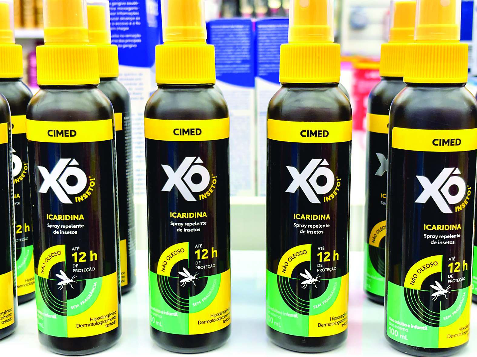 Repelentes e analgésicos estão entre os itens com maior saída nas drogarias de Dourados