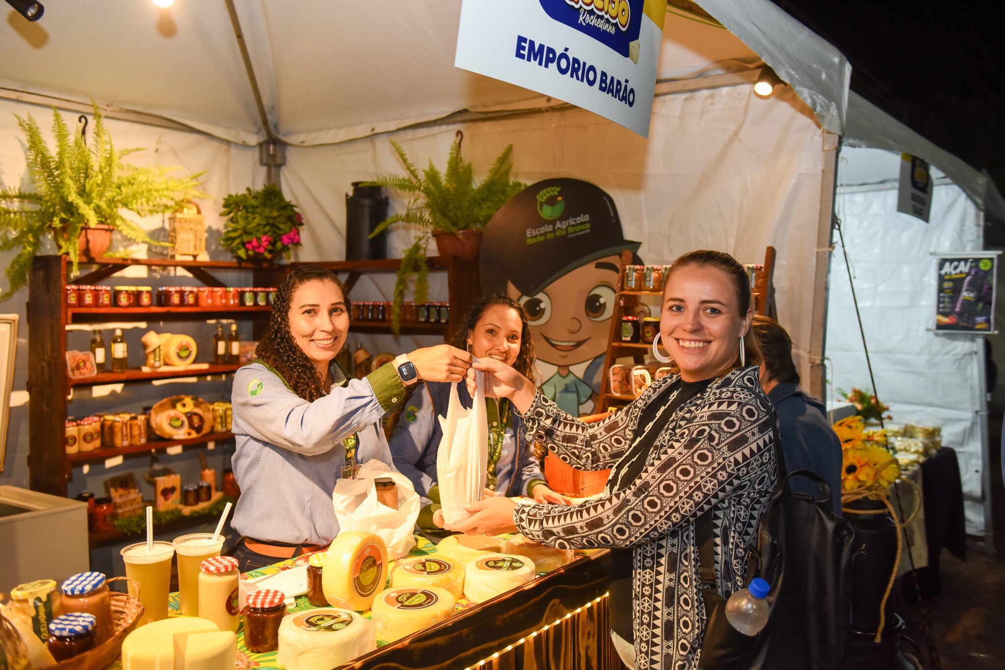 Festa do Queijo segue neste sábado (16), em Rochedinho