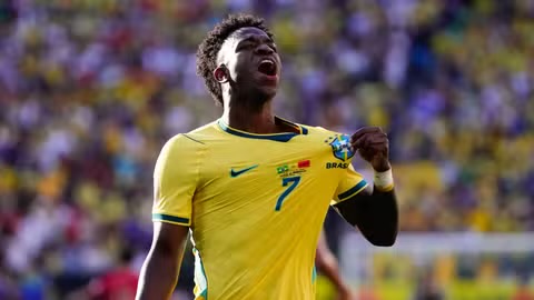 Vini Jr. faz golaço mas Brasil só empata com Marrocos na Estreia