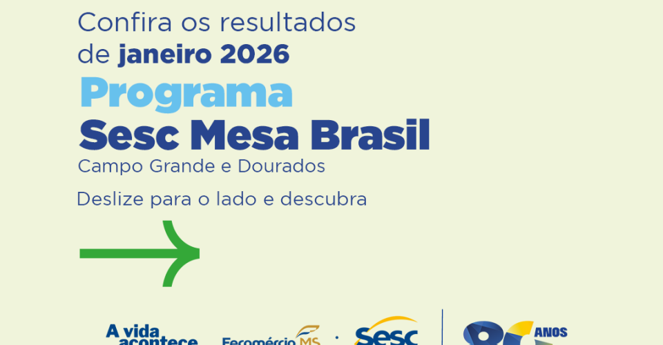 06022 - Divulgação Dados SESC Mesa Brasil MS - Janeiro - Sesc Mais - CARD_1