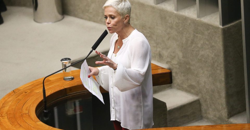 ***ARQUIVO***BRASÍLIA, DF, 13.07.2016 - A ex-deputada federal Cristiane Brasil, filha do também ex-deputado Roberto Jefferson.