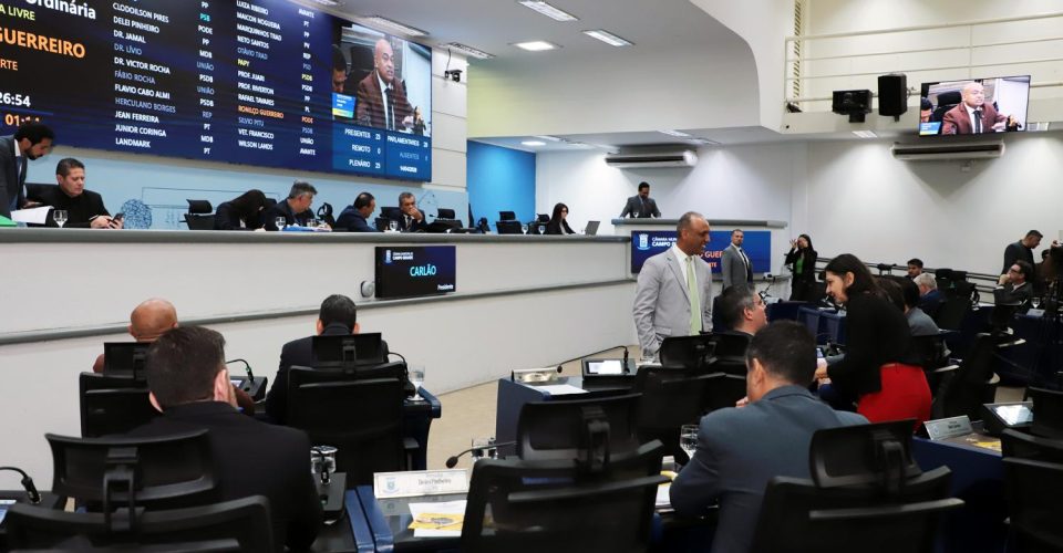 Foto: Divulgação/Câmara  Municipal CG