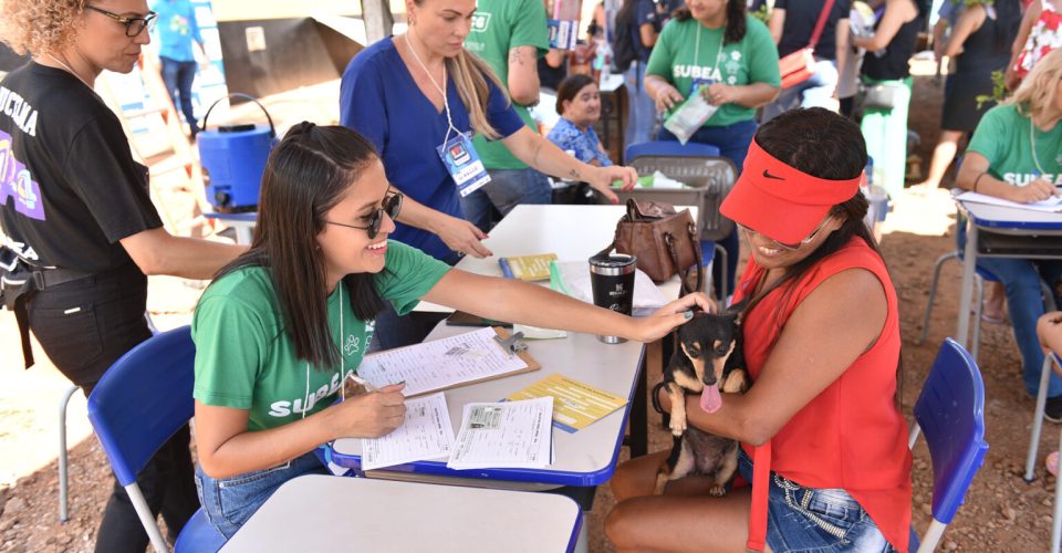 Todos em Ação também oferece serviços para os pets. Foto: Divulgação/ Prefeitura de Campo Grande