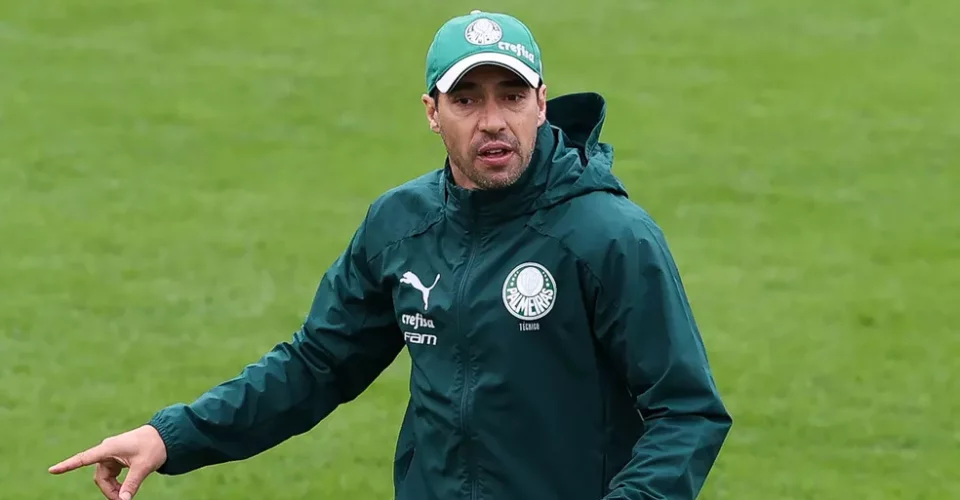 Abel Ferreira, técnico do Palmeiras — Foto: Cesar Greco / Ag. Palmeiras